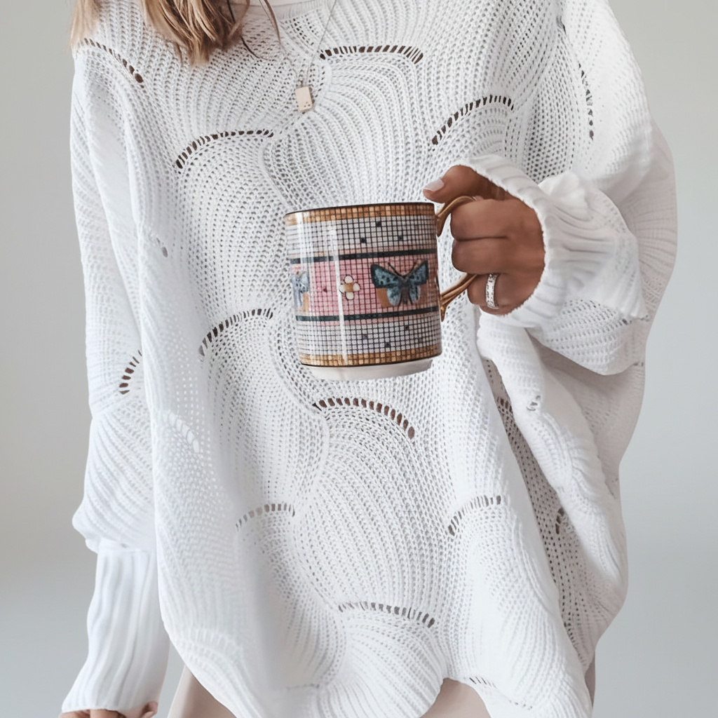 Asymmetric Sweater - Modern and Soft