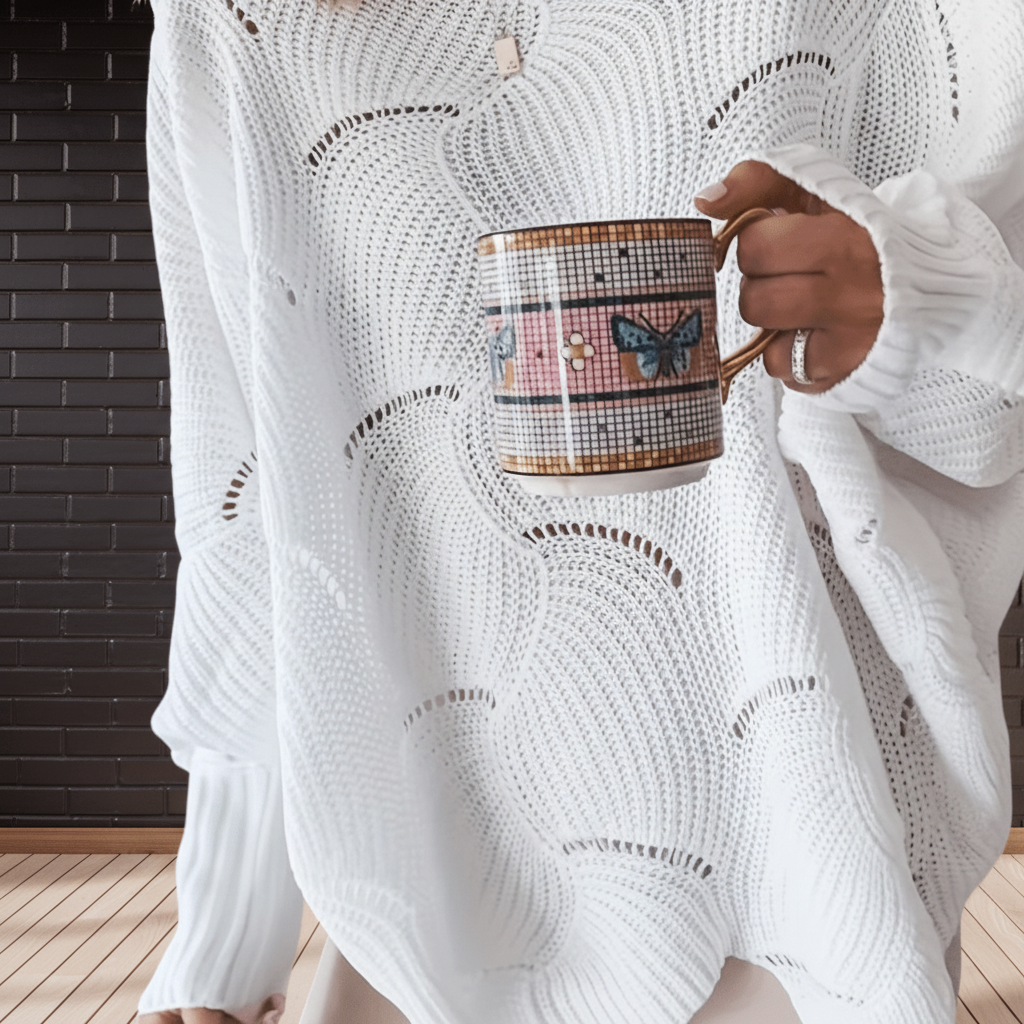 Asymmetric Sweater - Modern and Soft