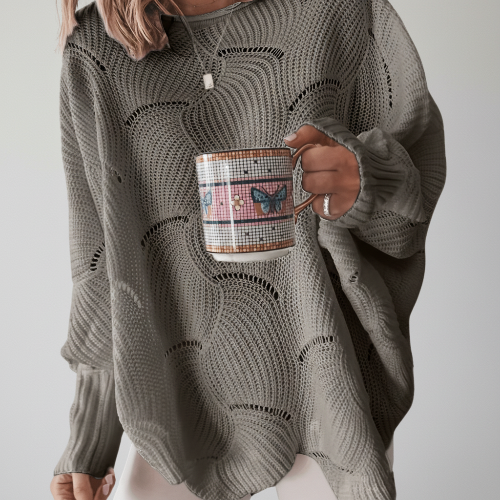 Asymmetric Sweater - Modern and Soft
