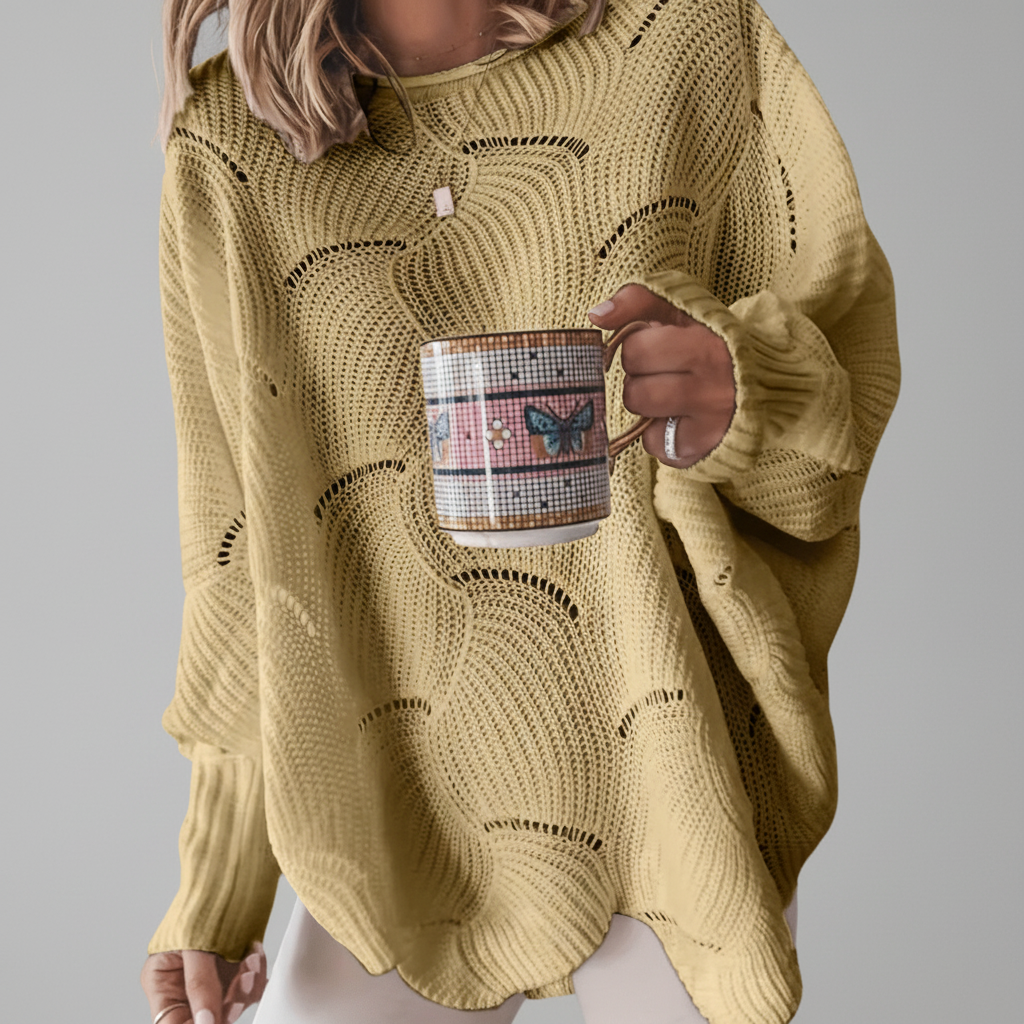 Asymmetric Sweater - Modern and Soft