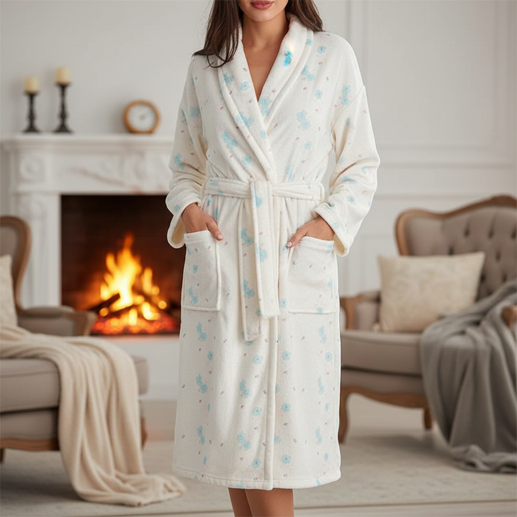 Floral Robe - Soft and Relaxed