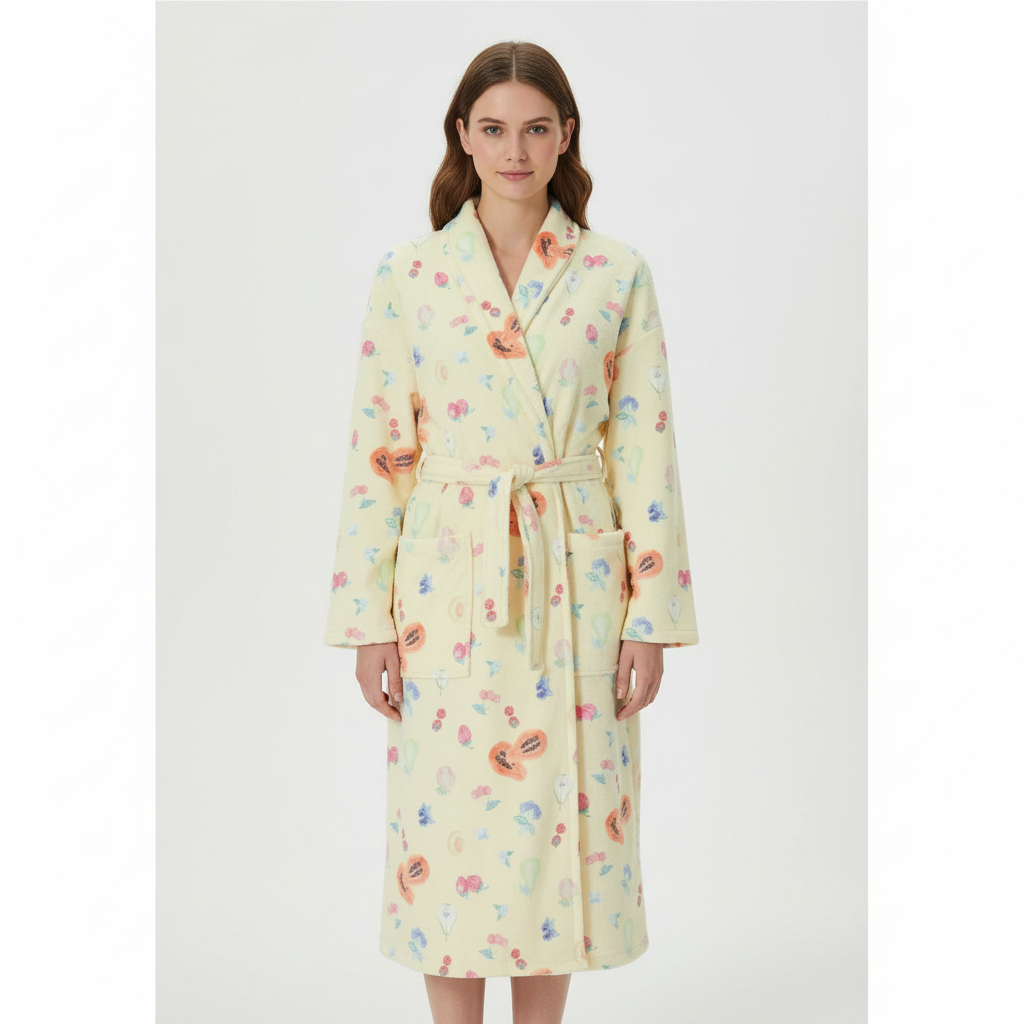 Floral Robe - Soft and Relaxed