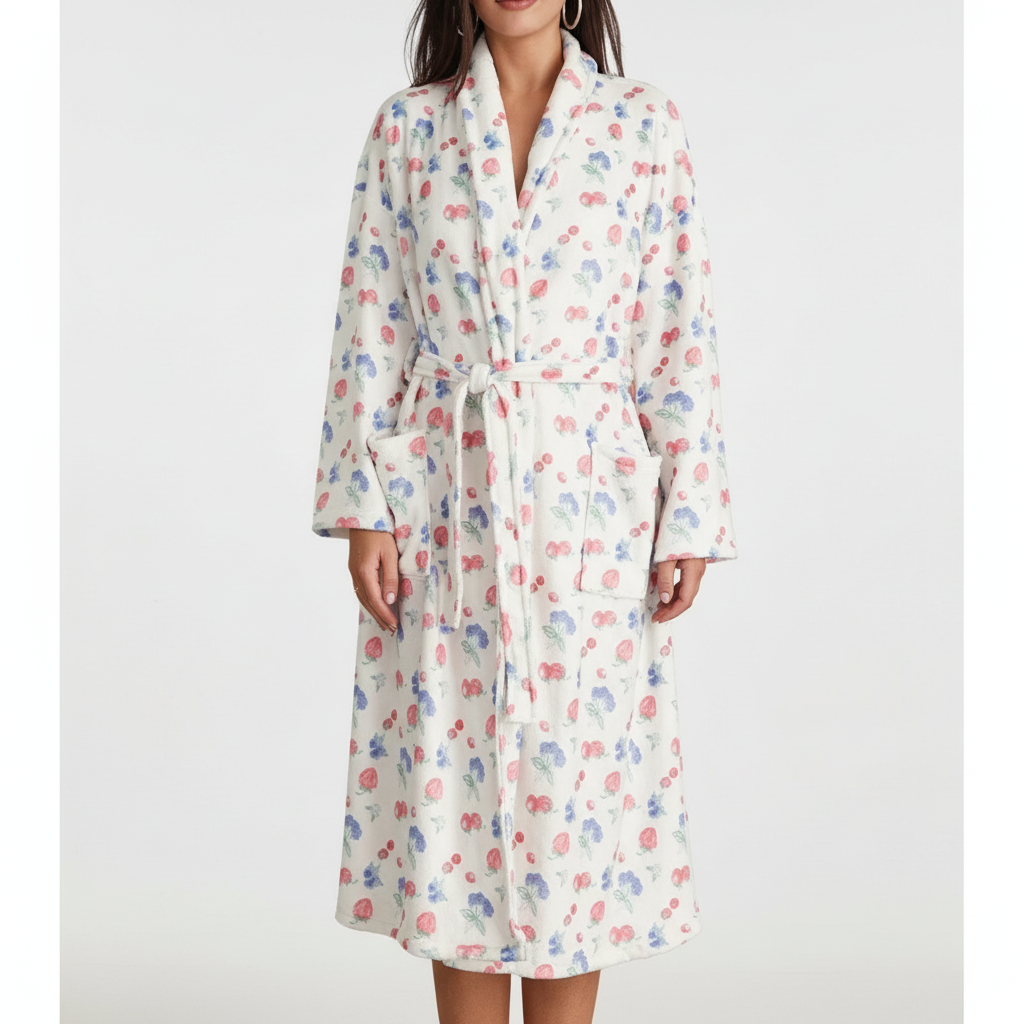 Floral Robe - Soft and Relaxed