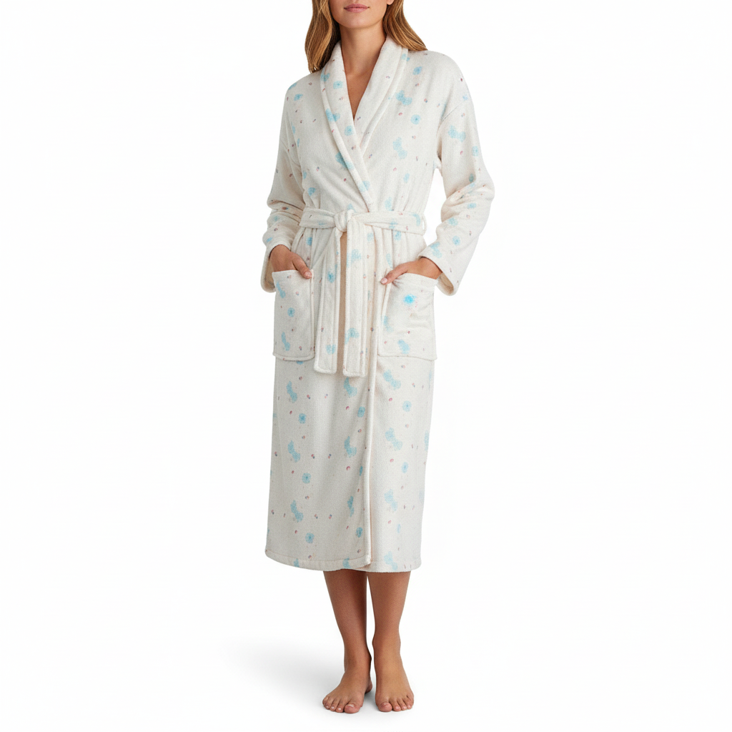 Floral Robe - Soft and Relaxed