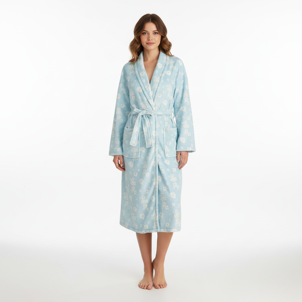 Floral Robe - Soft and Relaxed