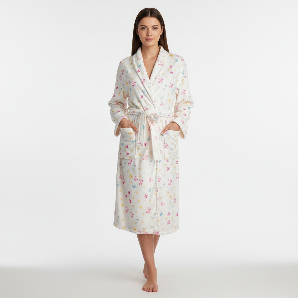 Floral Robe - Soft and Relaxed