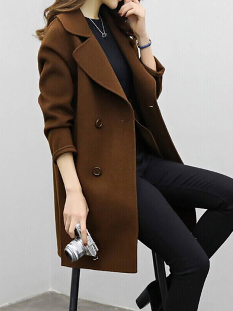 Elegant Women’s Coat - Chic and Timeless
