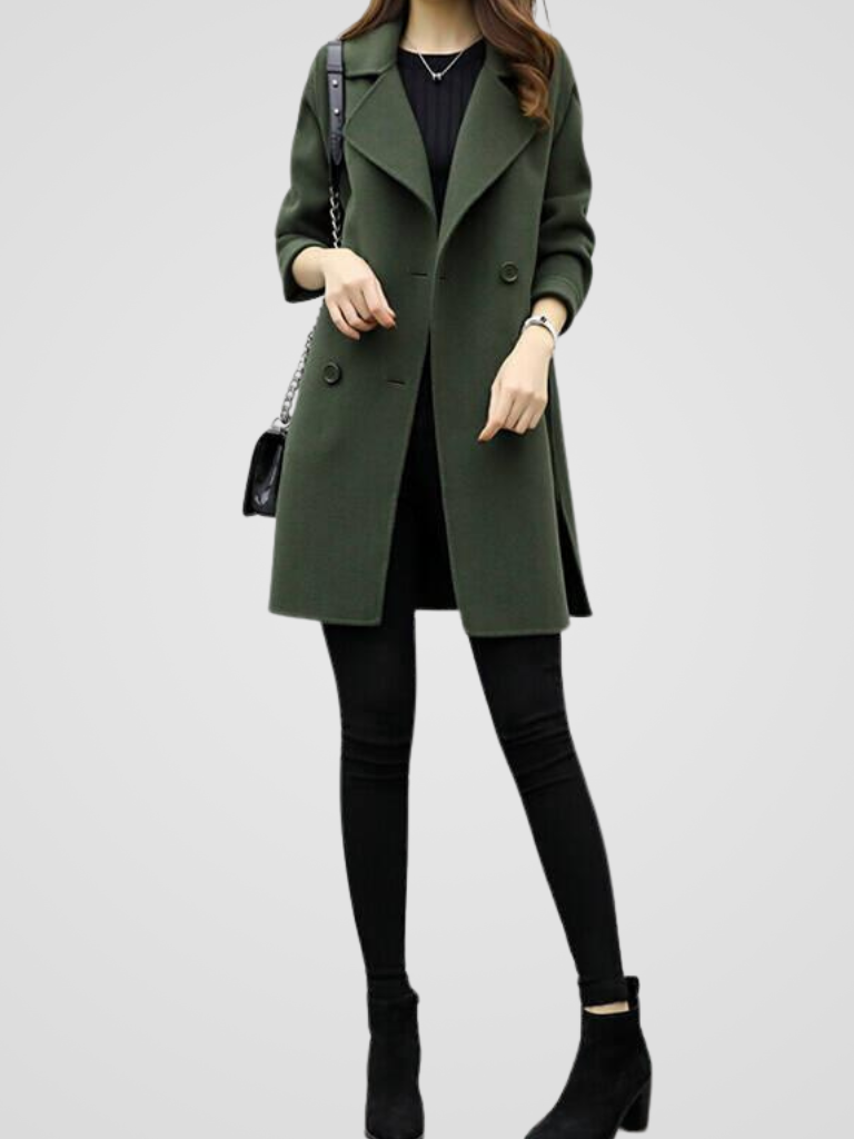Elegant Women’s Coat - Chic and Timeless