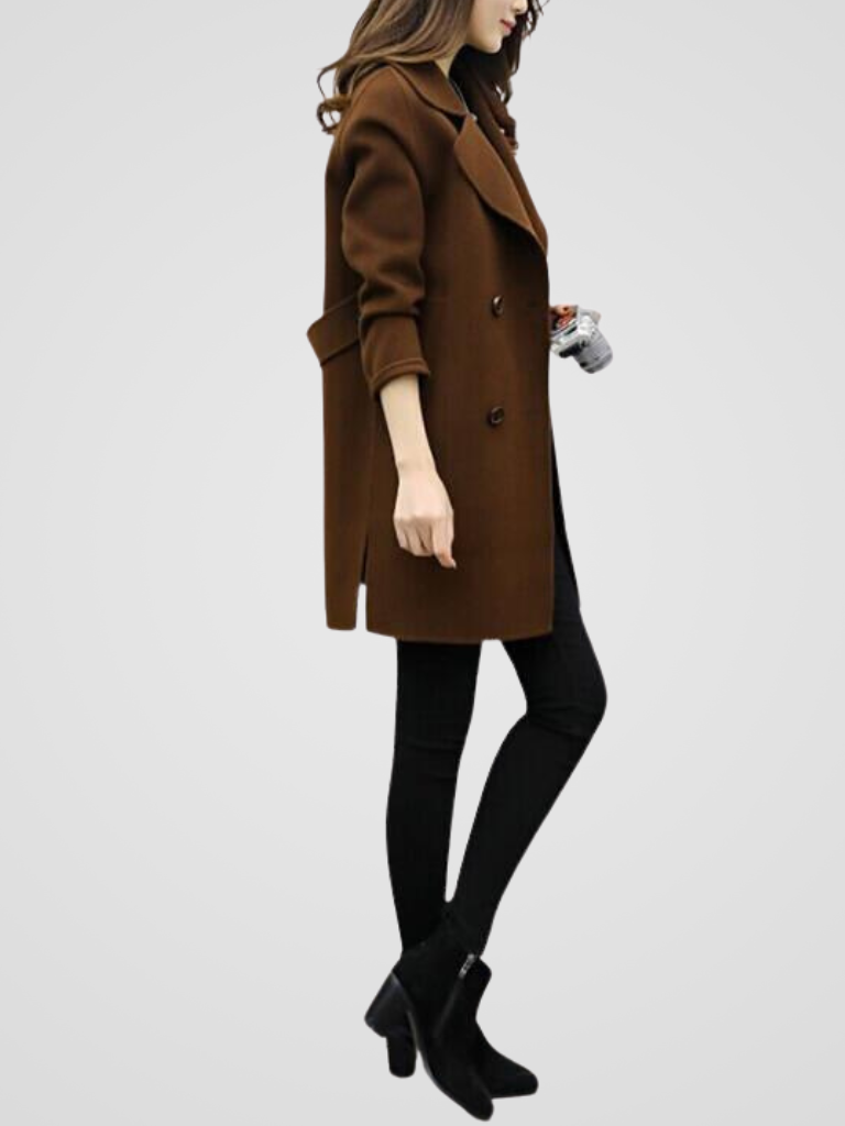 Elegant Women’s Coat - Chic and Timeless