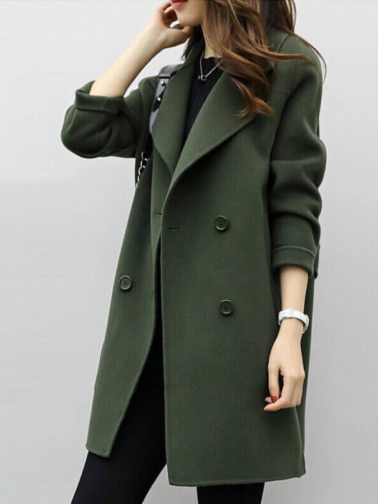 Elegant Women’s Coat - Chic and Timeless