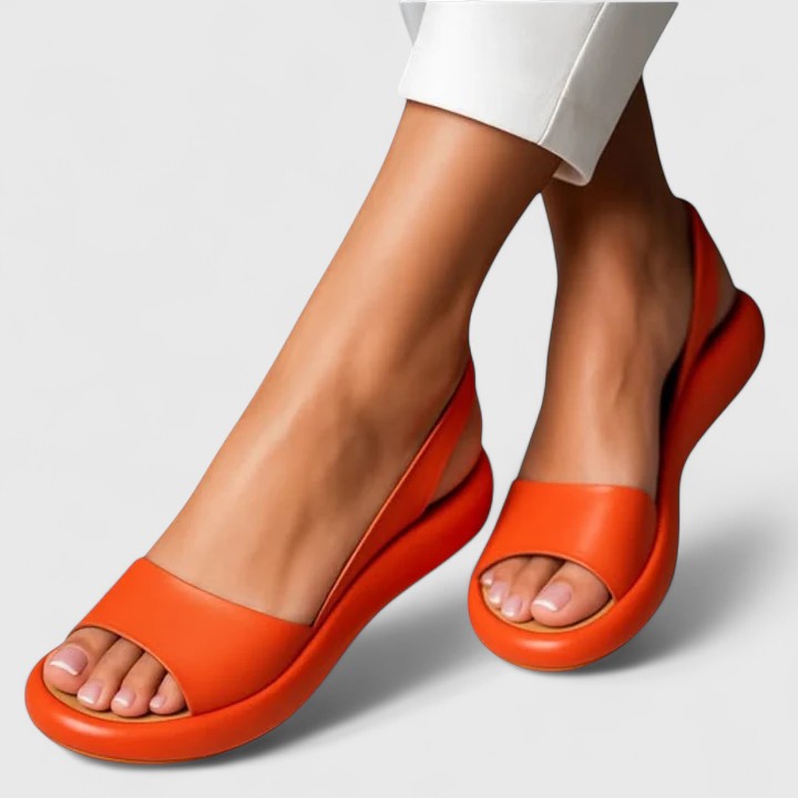 Women's Cushioned Summer Sandals – Soft Support Lightweight Open-Toe Comfort Shoes