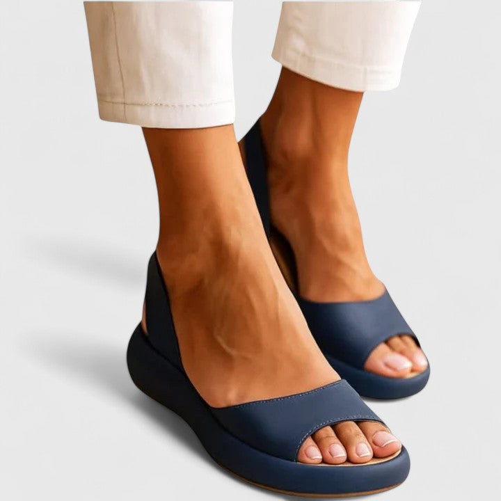 Women's Cushioned Summer Sandals – Soft Support Lightweight Open-Toe Comfort Shoes
