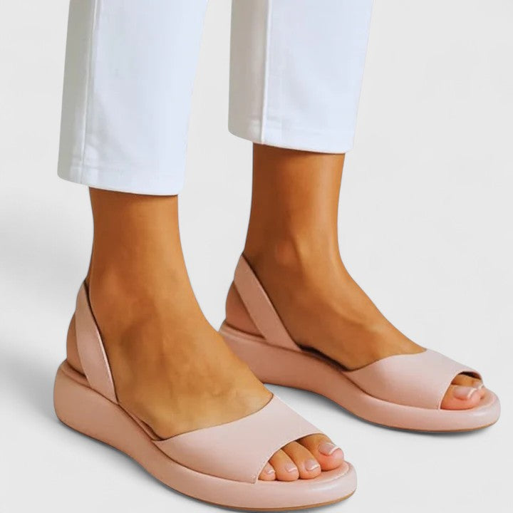 Women's Cushioned Summer Sandals – Soft Support Lightweight Open-Toe Comfort Shoes
