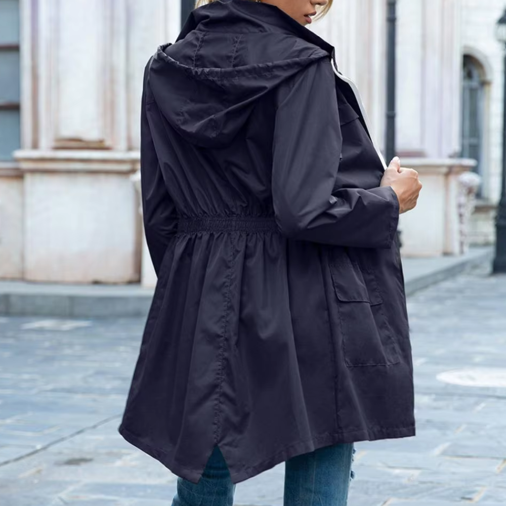 Windproof Zip-Front Jacket - Practical and Casual