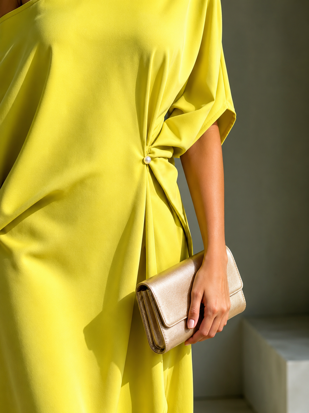 Women's Elegant Asymmetrical Dress – Chic Occasion Daywear Style