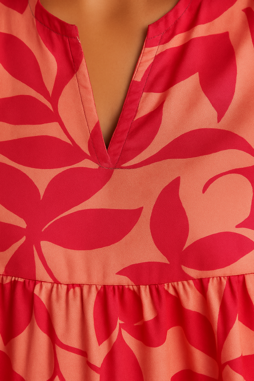 Women's Tropical A-Line Dress – Breezy Summer Casual Dress