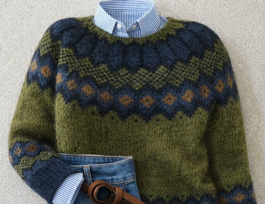Nordic Knit Jumper - Warm and Cozy