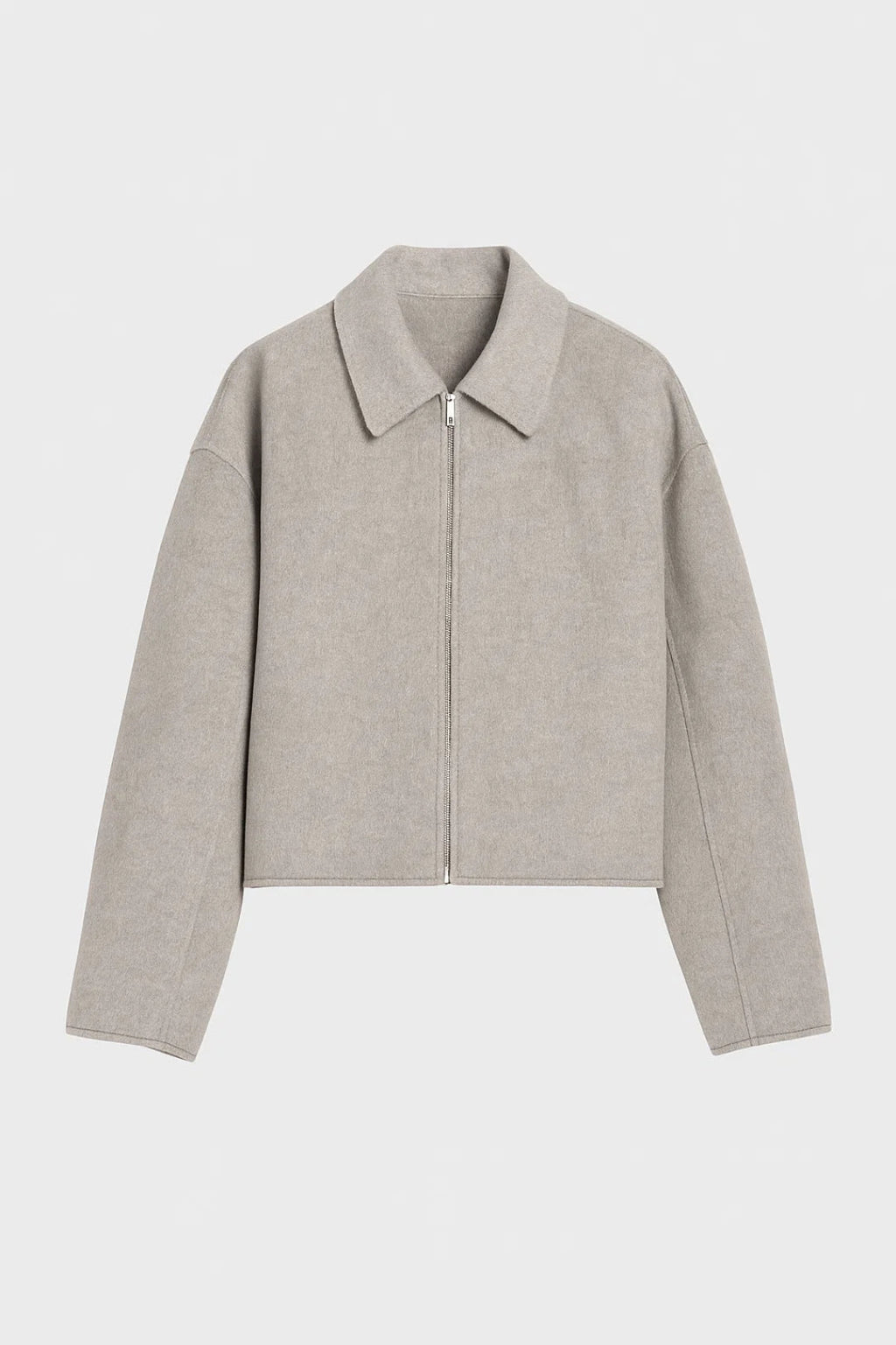 Minimalist Collar Jacket - Clean and Easy