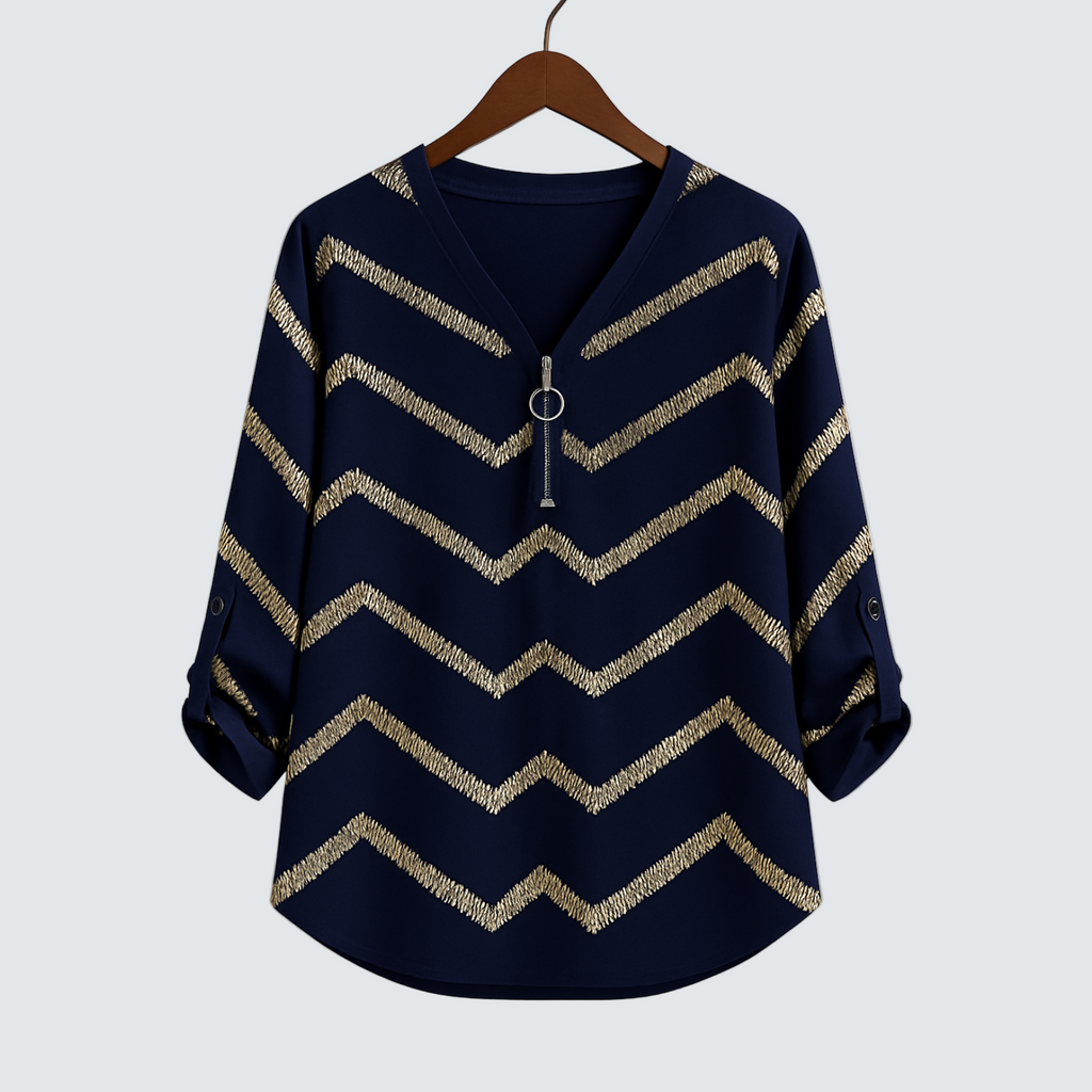 Women's Elegant Blouse – Lightweight Everyday Dressy Top