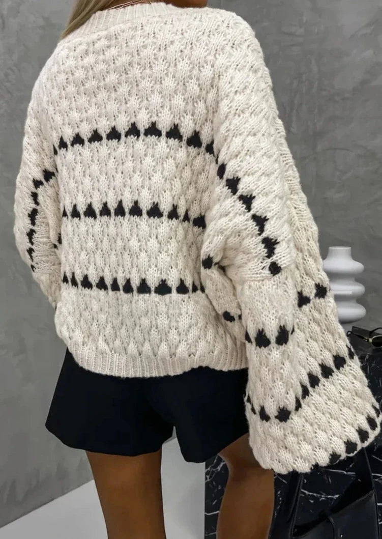 Lucy Textured Knit Sweater – Cozy Stylish Women’s Top