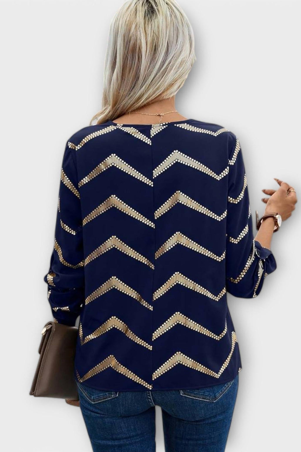 Women's Elegant Blouse – Lightweight Everyday Dressy Top