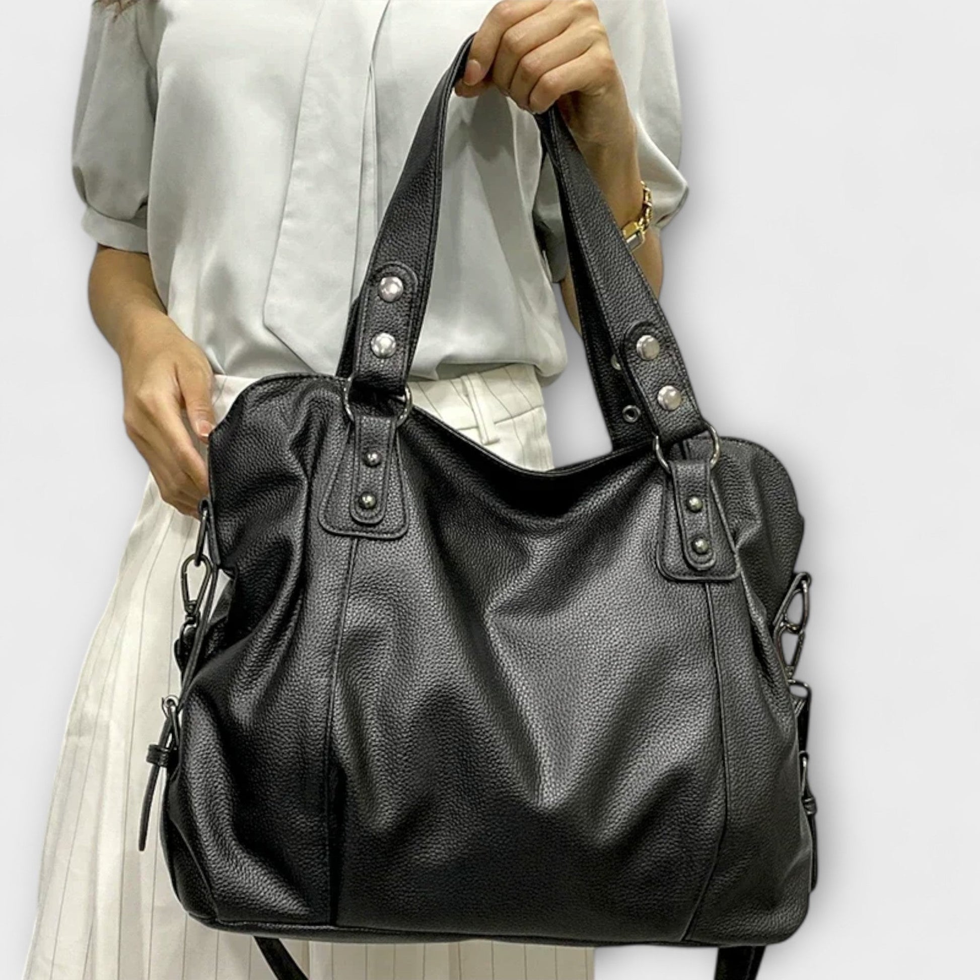 Women's Hobo Shoulder Bag - Soft Everyday Casual Carry