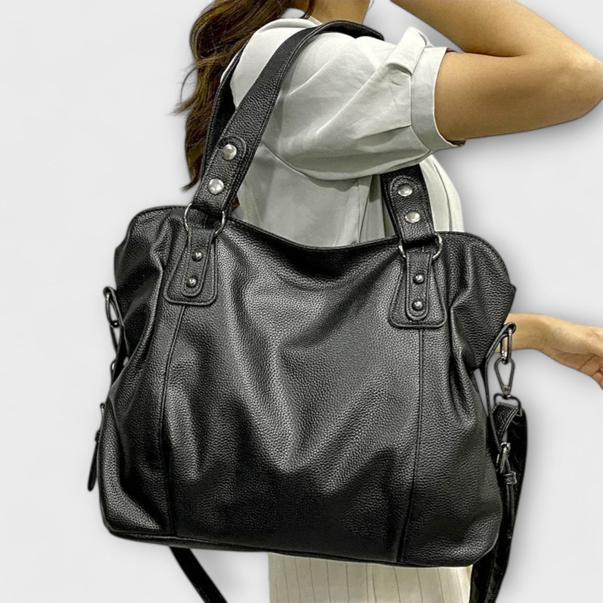 Women's Hobo Shoulder Bag - Soft Everyday Casual Carry