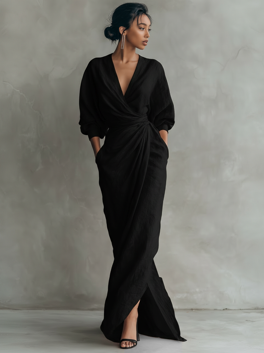 Women's Maxi Dress - Soft Occasion Summer Dress