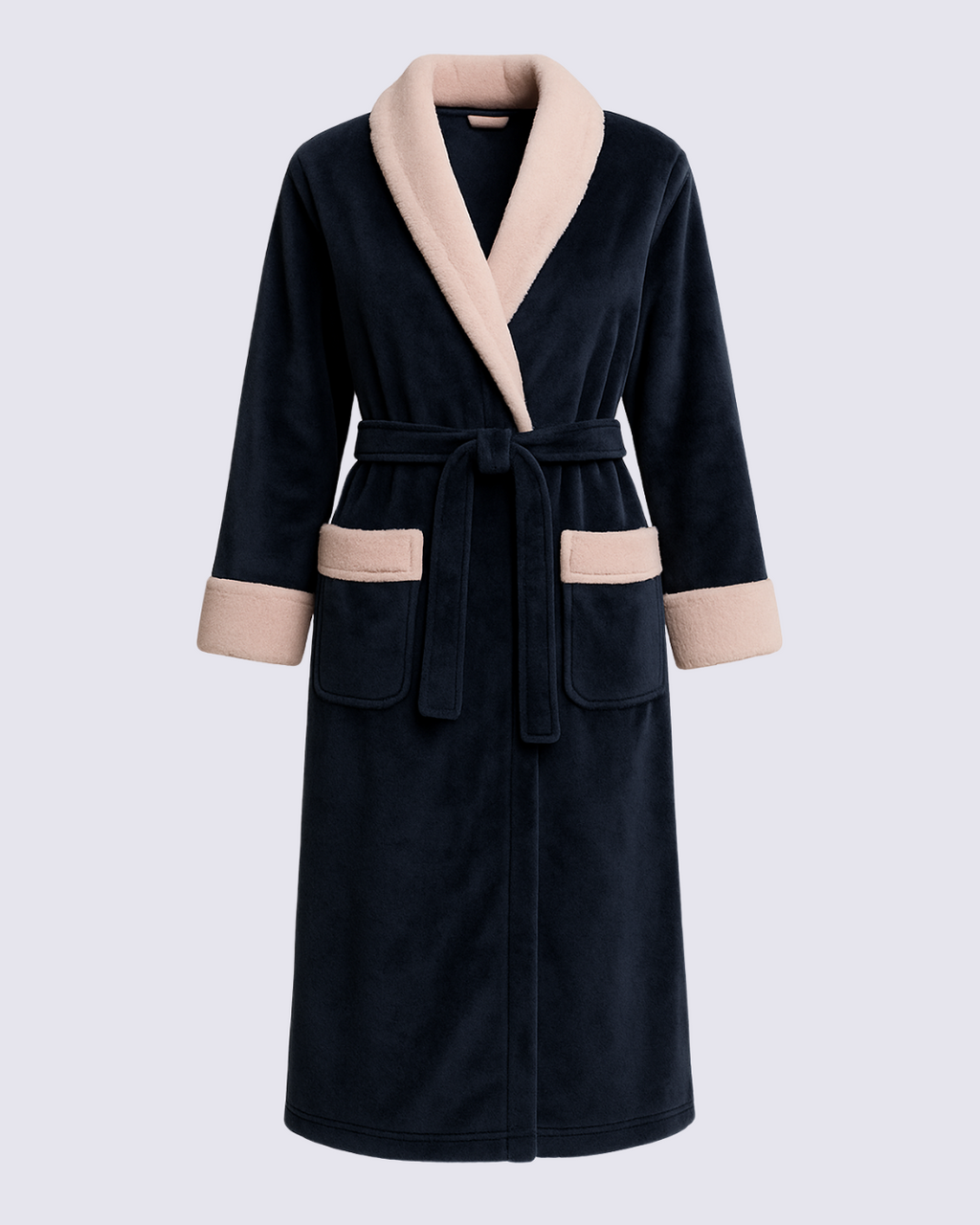 Women's Cozy Comfort Flannel Bathrobe