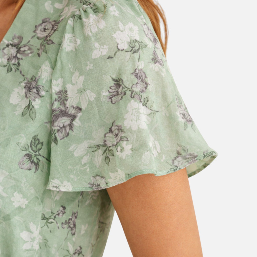 Women’s Timeless Floral Maxi Dress – Elegant Lightweight Summer Dress