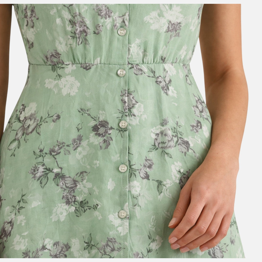 Women’s Timeless Floral Maxi Dress – Elegant Lightweight Summer Dress