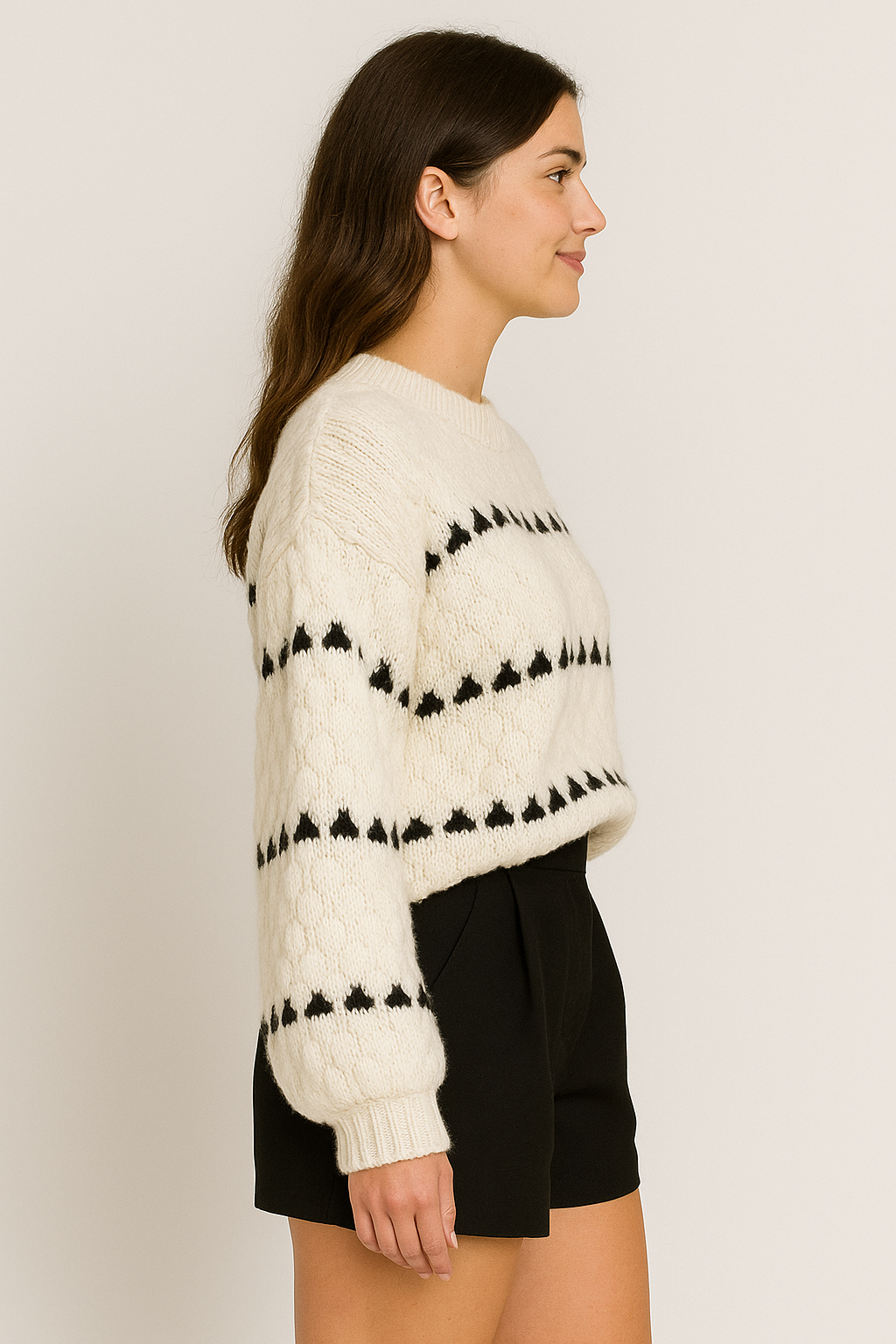 Lucy Textured Knit Sweater – Cozy Stylish Women’s Top