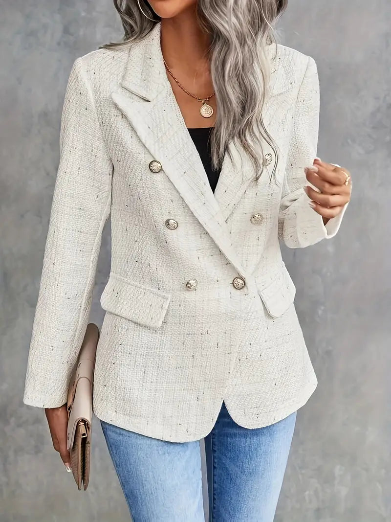 Tailored Tweed Jacket - Light and Elegant