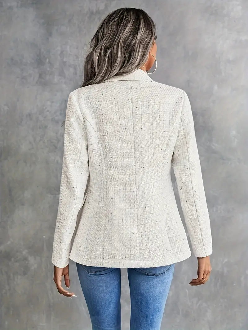 Tailored Tweed Jacket - Light and Elegant
