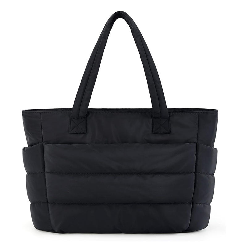 Women's Quilted Tote Bag – Spacious and Elegant Laptop Compartment