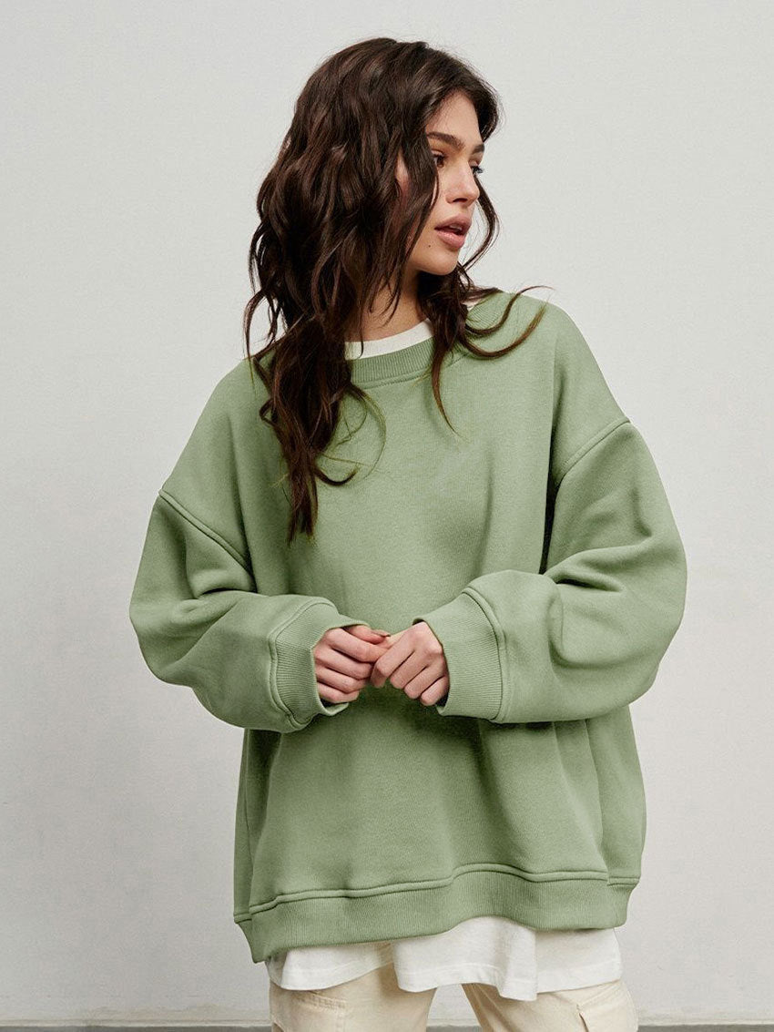 Women’s Oversized Sweatshirt – Soft Casual Comfort