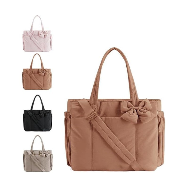 Elegant Women's Tote Bag – Spacious Design with Multiple Compartments