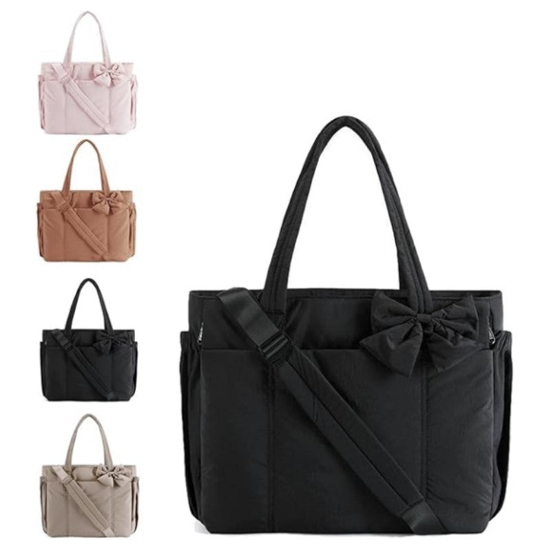 Elegant Women's Tote Bag – Spacious Design with Multiple Compartments