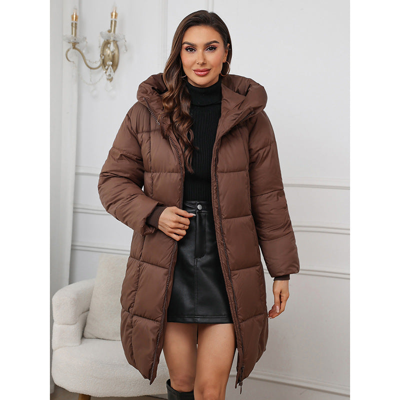 Women’s Hooded Thermal Parka - Warm and Protective