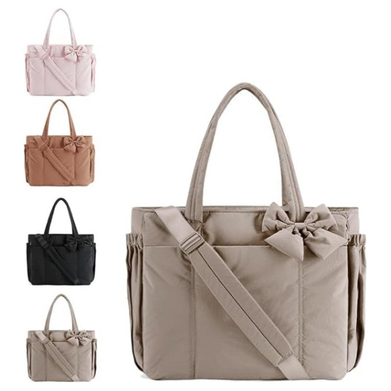 Elegant Women's Tote Bag – Spacious Design with Multiple Compartments