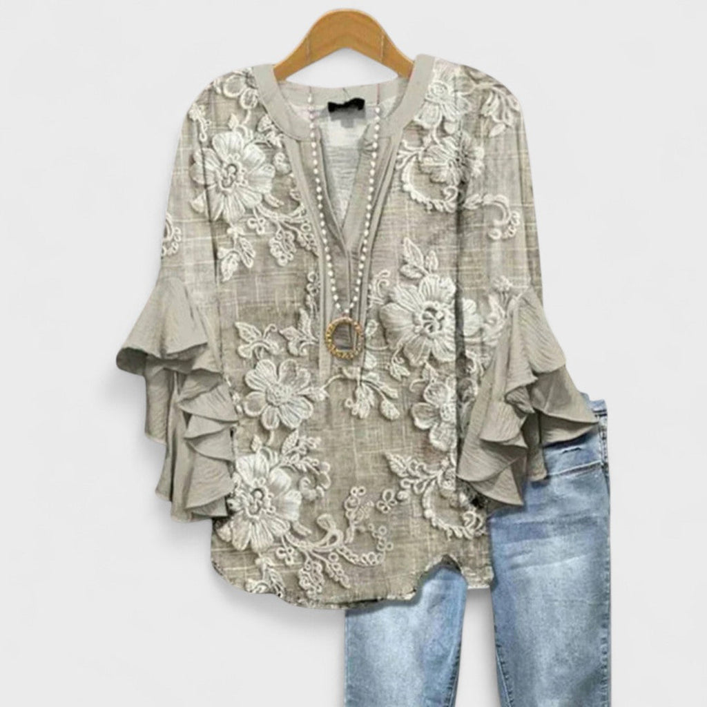 Women's Lightweight Elegant T-Shirt - Soft Summer Everyday Top