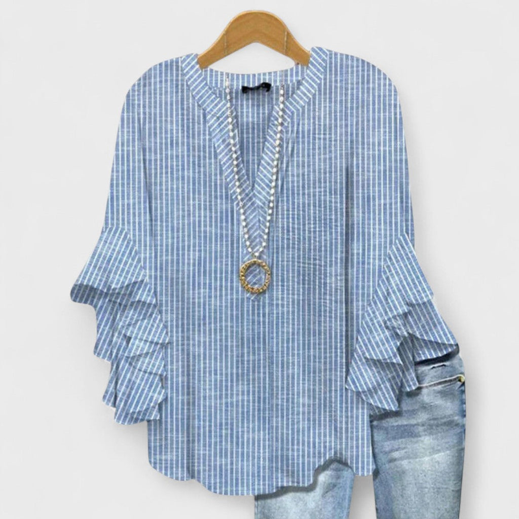 Women's Lightweight Elegant T-Shirt - Soft Summer Everyday Top