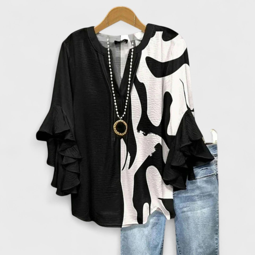Women's Lightweight Elegant T-Shirt - Soft Summer Everyday Top