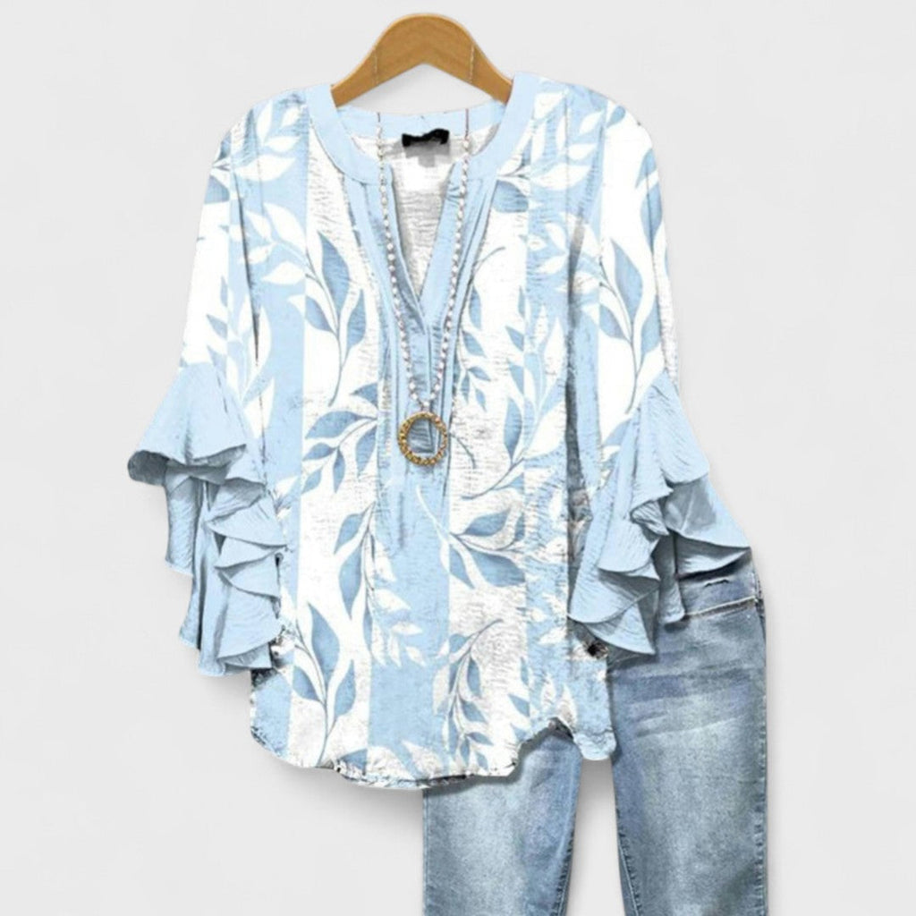Women's Lightweight Elegant T-Shirt - Soft Summer Everyday Top