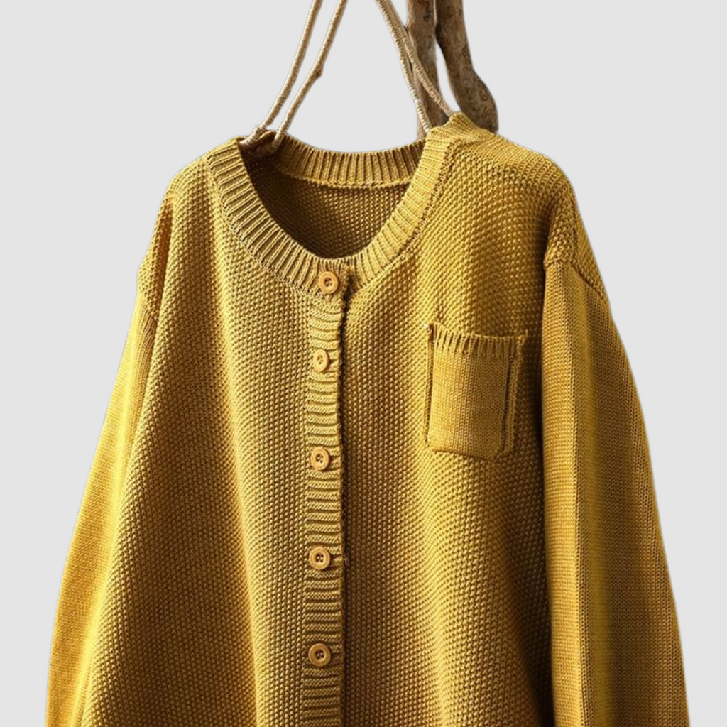 Women's Cozy Knit Cardigan - Soft Warm Everyday Layer