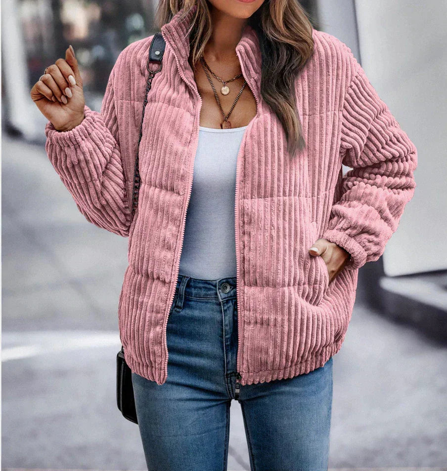 Soft Corduroy Jacket - Cozy and Casual