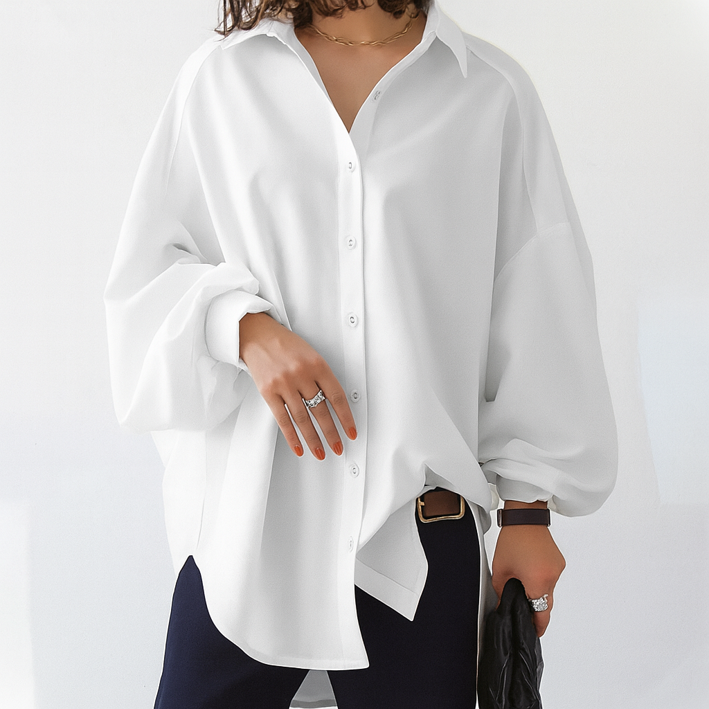 Women’s Oversized Blouse - Relaxed and Versatile