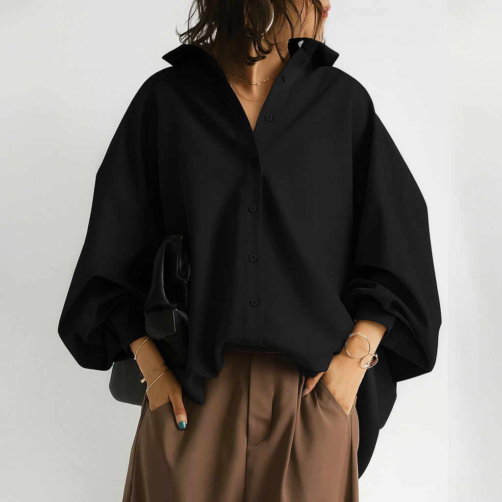Women’s Oversized Blouse - Relaxed and Versatile