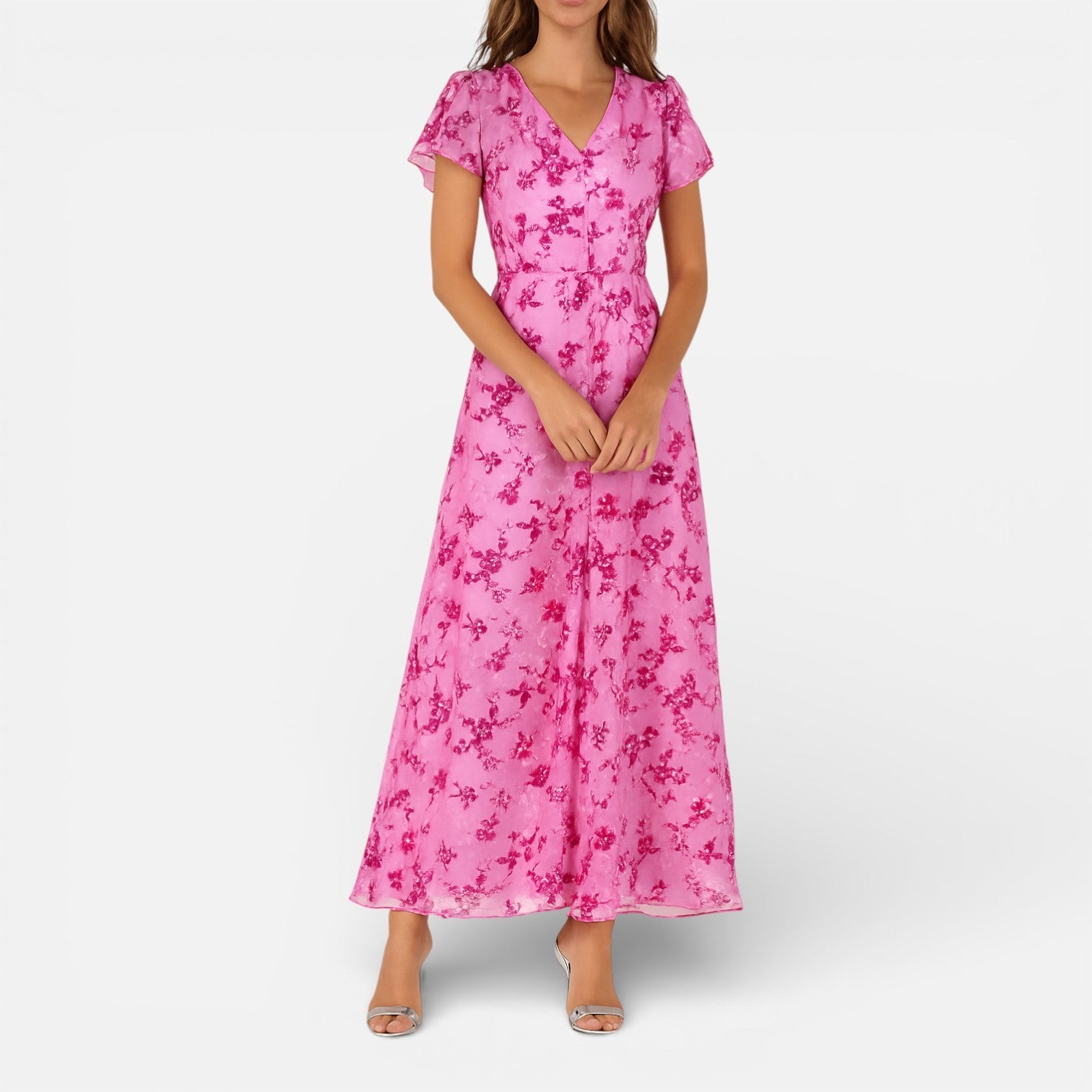 Women’s Timeless Floral Maxi Dress – Elegant Lightweight Summer Dress