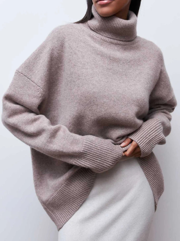 Women's Elegant Cozy Turtleneck
